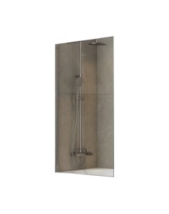 Стеклянная шторка для ванны Cezares LIBERTA-V-1-TB-80/155-C-Cr