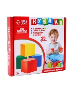 Развивающий игровой набор Лесная мастерская Кубики / 4700126