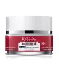 Крем для лица Eveline Cosmetics Концентрат Лифтинг 4D Ночной Против морщин 40+ Eveline cosmetics