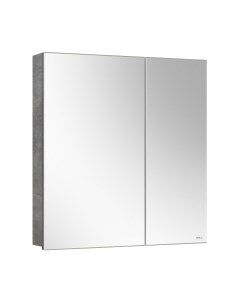 Шкаф с зеркалом для ванной Belux Стокгольм ВШ 70