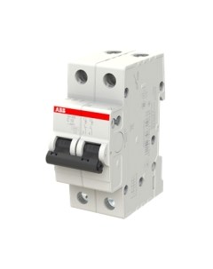 Выключатель автоматический ABB SH202-C10 2P 10А / 2CDS212001R0104 Abb