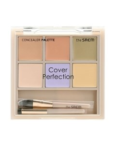 Консилер The Saem Cover Perfection Concealer Palette 01 Cover&Correct The saem
