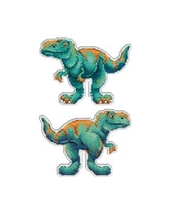 Набор для вышивания Динозавры. Тираннозавр / Р-271М М.п.студия