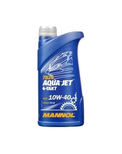 Моторное масло Mannol 4-Takt Aqua Jet 10W40 / MN7820-1