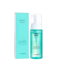 Пенка для умывания The Saem Derma Plan Green Bubble Foam Cleanser The saem