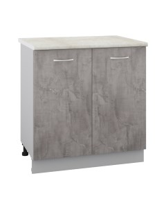 Шкаф-стол кухонный Кортекс-мебель Корнелия Лира НШ80р