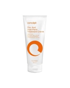 Крем для волос Concept Уход Shine Curl до и после химической завивки