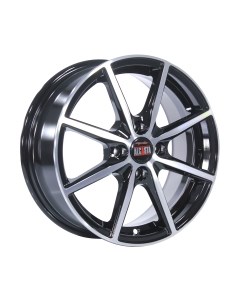 Литой диск Alcasta M63 15x6" 4x100мм DIA 60.1мм ET 46мм BKF