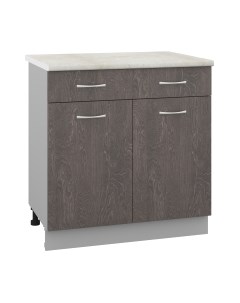 Шкаф-стол кухонный Кортекс-мебель Корнелия Лира НШ80р1ш