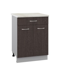 Шкаф-стол кухонный Кортекс-мебель Корнелия Лира НШ60р1ш