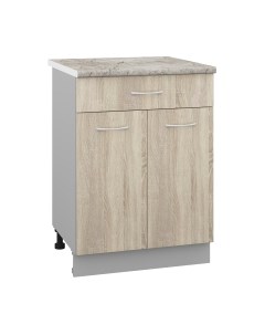 Шкаф-стол кухонный Кортекс-мебель Корнелия Лира НШ60р1ш