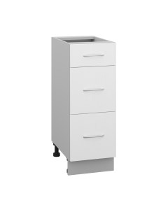 Шкаф-стол кухонный Кортекс-мебель Корнелия Лира НШ30р3ш без столешницы