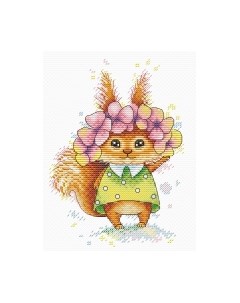 Набор для вышивания Рыжая прелестница / М-224М М.п.студия