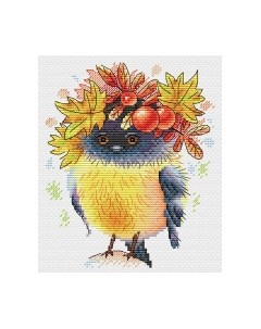 Набор для вышивания Осенняя пташка / М-236М М.п.студия