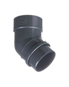 Колено трубы водосточной Docke Lux 45 градусов