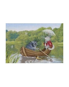 Набор для вышивания Мы на лодочке катались / РК-505М М.п.студия