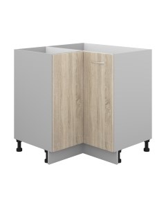 Шкаф-стол кухонный Кортекс-мебель Корнелия Лира НШУ без столешницы угловой