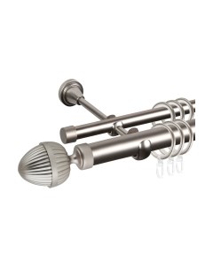 Карниз для штор АС ФОРОС Grace D25Г/16Г + наконечники Милано Ас форос