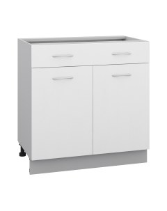 Шкаф-стол кухонный Кортекс-мебель Корнелия Лира НШ80р1ш без столешницы