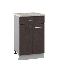 Шкаф-стол кухонный Кортекс-мебель Корнелия Лира НШ50р1ш