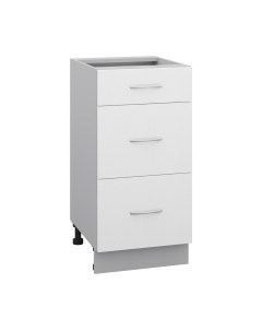 Шкаф-стол кухонный Кортекс-мебель Корнелия Лира НШ40р3ш без столешницы