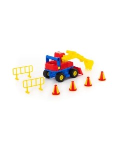 Экскаватор игрушечный Полесье КонсТрак / 37701