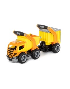Самосвал игрушечный Полесье с полуприцепом ГрипТрак / 9432