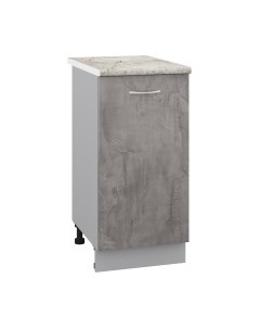 Шкаф-стол кухонный Кортекс-мебель Корнелия Лира НШ40р