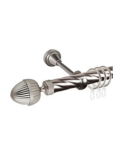 Карниз для штор АС ФОРОС Grace D25К составной + наконечники Милано Ас форос