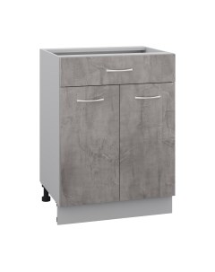 Шкаф-стол кухонный Кортекс-мебель Корнелия Лира НШ60р1ш без столешницы