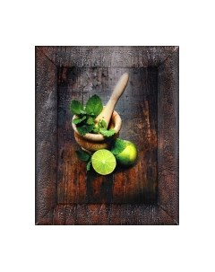 Картина Декарт Свежий лайм 8Л0121