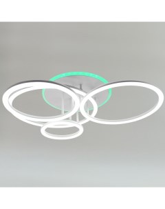 Светильник подвесной (LED) D18189/4 128Вт+8Вт белый (RGB) Aitin-pro