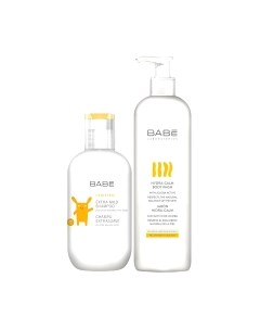 Набор косметики детской Гель для душа 500мл+Шампунь экстрамягкий 200мл Laboratorios babe