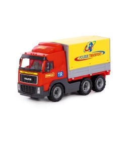 Самосвал игрушечный Полесье бортовой тентовый / 58287