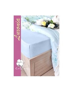 Простыня Luxsonia Трикотаж на резинке 140x200 / Мр0010-8