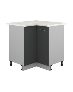 Шкаф-стол кухонный Кортекс-мебель Корнелия Лира НШУ угловой