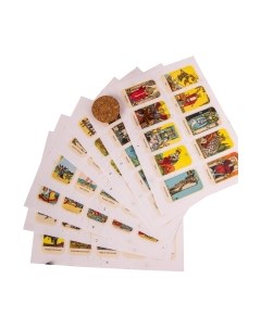 Набор наклеек Большие. Райдер Уэйт без шпаргалки / БольшСвНаклШпарг Gothic kotik production