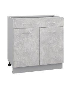 Шкаф-стол кухонный Кортекс-мебель Корнелия Лира НШ80р1ш без столешницы