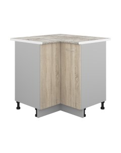 Шкаф-стол кухонный Кортекс-мебель Корнелия Лира НШУ угловой