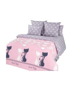 Комплект постельного белья Milanika ЛяМурр Семейный Миланика