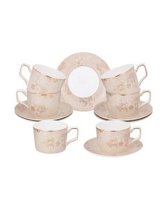 Набор для чая/кофе Lefard Золотые узоры / 264-1170