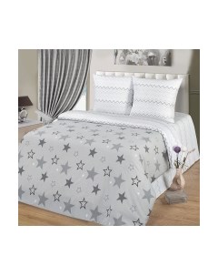 Комплект постельного белья Milanika Звездный Евро Миланика