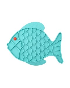 Миска для животных Mr. Kranch Рыбка Дозирующий коврик для лизания / MKR000054 Mr. kranch