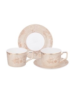 Набор для чая/кофе Lefard Золотые узоры / 264-1169