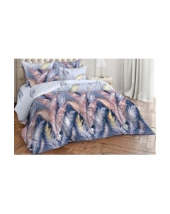 Комплект постельного белья Milanika Прикосновение Семейный Миланика