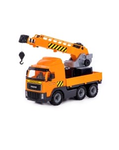 Кран игрушечный Полесье с поворотной платформой / 58324