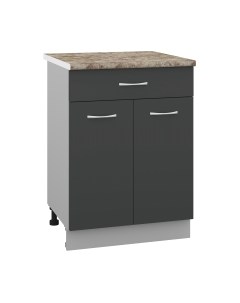 Шкаф-стол кухонный Кортекс-мебель Корнелия Лира НШ60р1ш