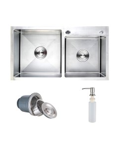 Мойка кухонная AKS Прямоугольная 78x43 Aks