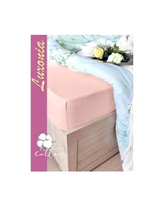 Простыня Luxsonia Трикотаж на резинке 140x200 / Мр0010-5