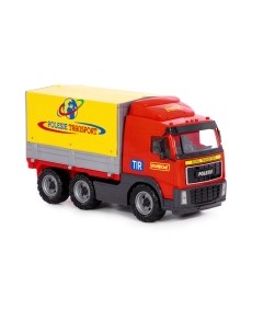 Автомобиль игрушечный Полесье бортовой тентовый / 9548